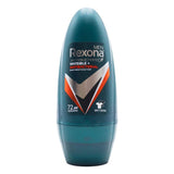 [3 for $12] REXONA MEN 45ml ROLL ON DEODORANT INVISIBLE AND ANTIBACTERIAL