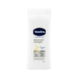 Vaseline Intensive Care Advanced Strength Vitamin Jelly moisturizer in a 200 mL white squeeze bottle, shown against a plain white background.