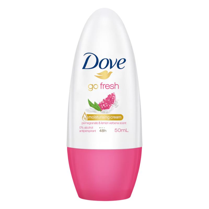 [3 for $12]DOVE 40ml ROLL ON DEODORANT GO FRESH POMEGRANATE & LEMON VERBENA