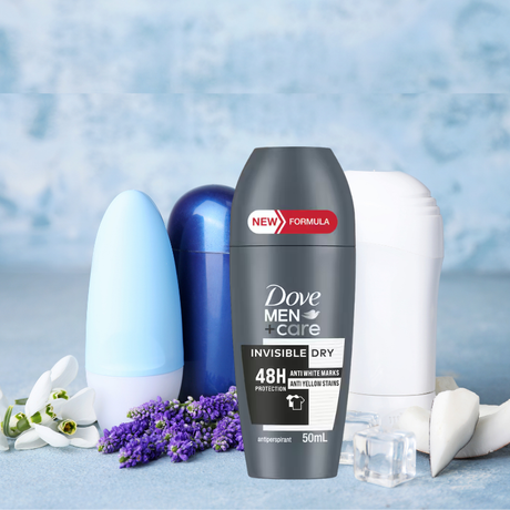 DOVE 50mL ANTIPERSPIRANT MEN AND CARE 48H PROTECTION INVISIBLE DRY