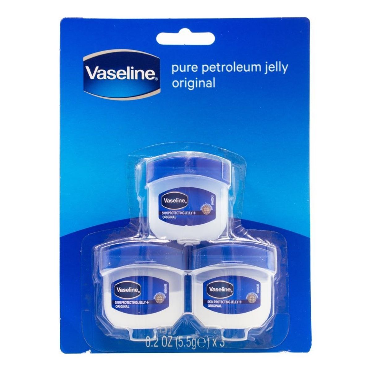 Vaseline Original Skin Protecting Jelly 5.5g – 3 Pack