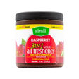 AIRALL 226g AIR FRESHENER SOLID 3 IN 1 ODOUR ELIMINATOR INFUSED WITH ESSENTIAL OILS RASPBERRY
