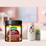 AIRALL 226g AIR FRESHENER SOLID 3 IN 1 ODOUR ELIMINATOR INFUSED WITH ESSENTIAL OILS APPLE CINAMON