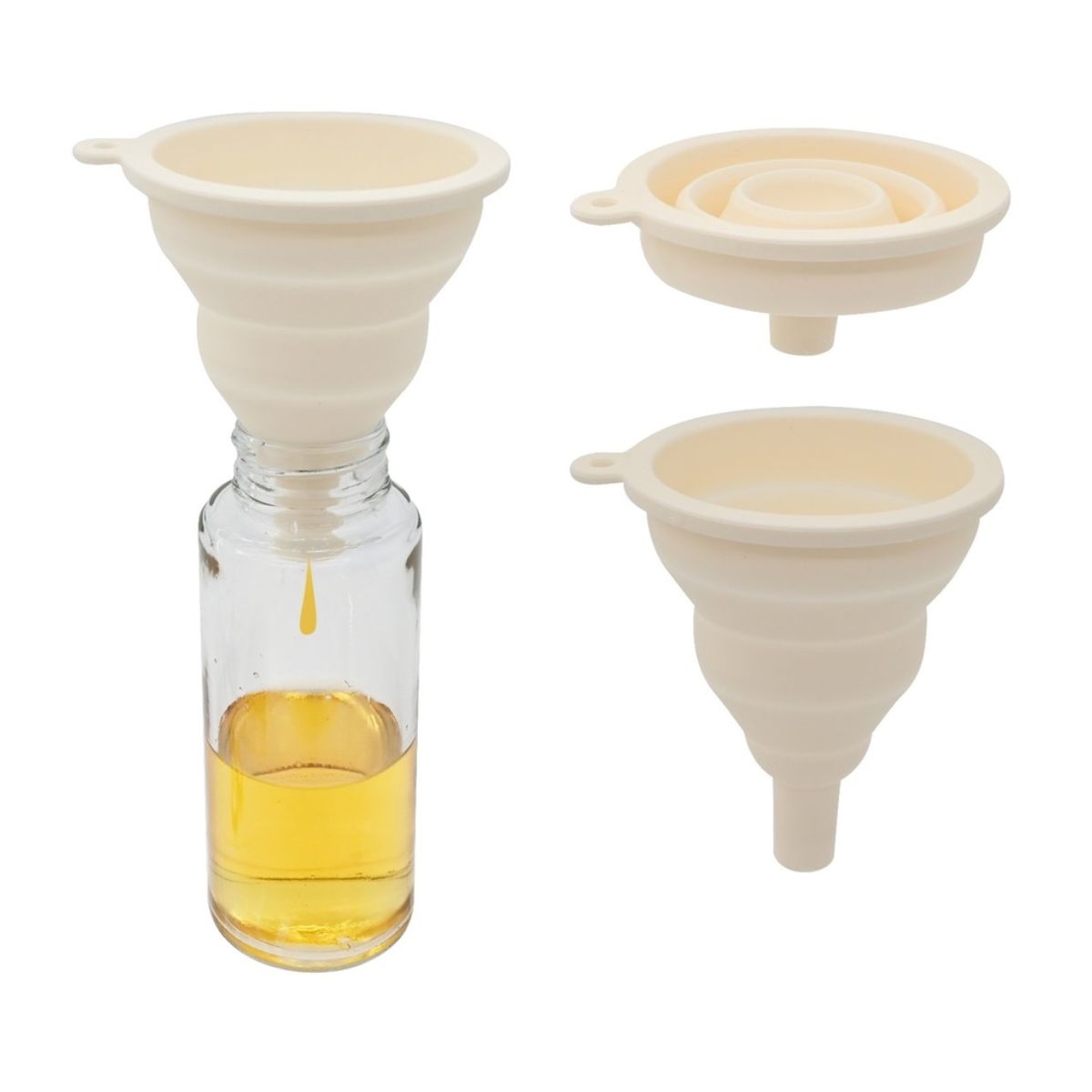 Collapsible Silicone Funnel