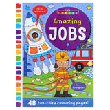 Kids Colouring Book Amazing Jobs 48pg