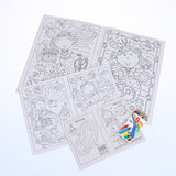 Kids Colouring Pack with Crayons