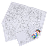 Kids Colouring Pack with Crayons