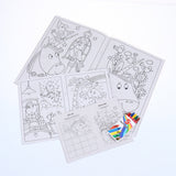 Kids Colouring Pack with Crayons