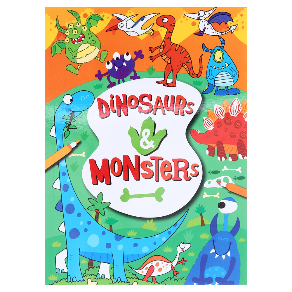 Book Kids Colouring & Activity Book 4 Assorted Designs 270mm x 195mm 48 Page