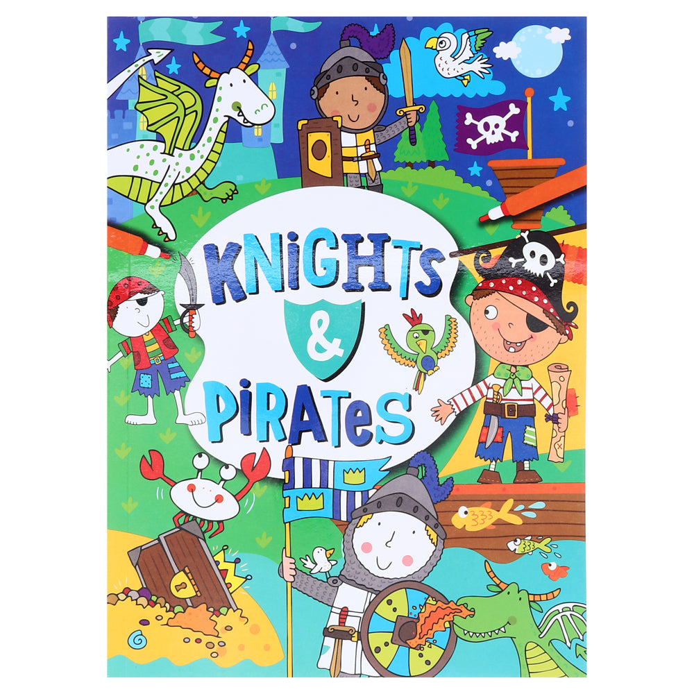 Book Kids Colouring & Activity Book 4 Assorted Designs 270mm x 195mm 48 Page