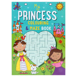 Kids Colouring & Maze Book 24pg