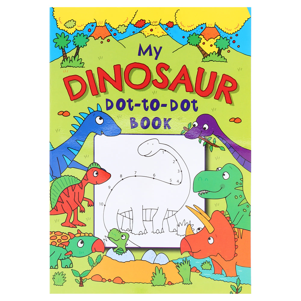 Kids Connect the Dots Activity Book 32pg