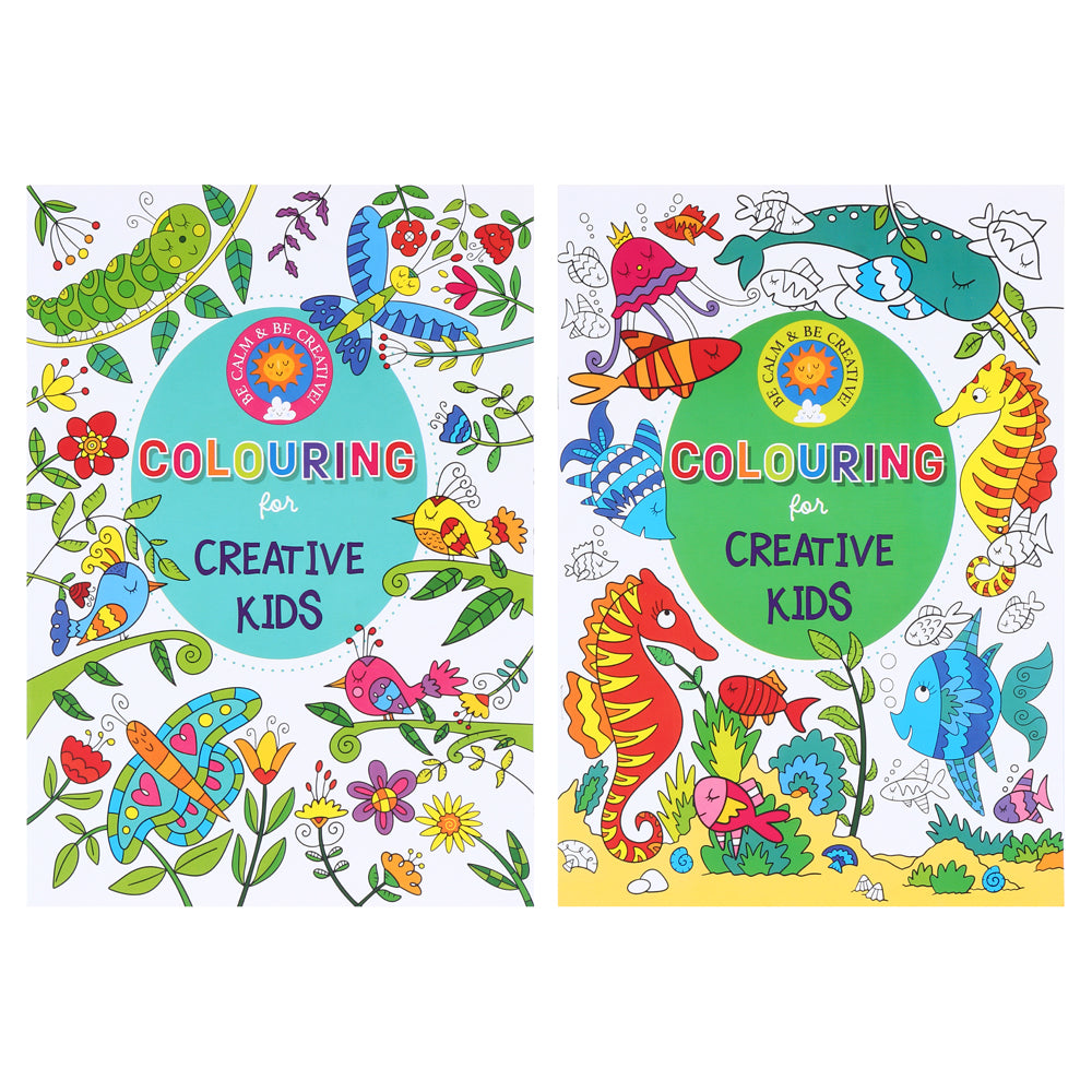Kids Creative Colouring Book 32pg