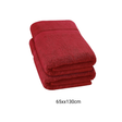 Bath Towel 65x130cm Red