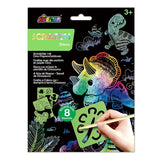 Avenir Scratch Dino Stencil
