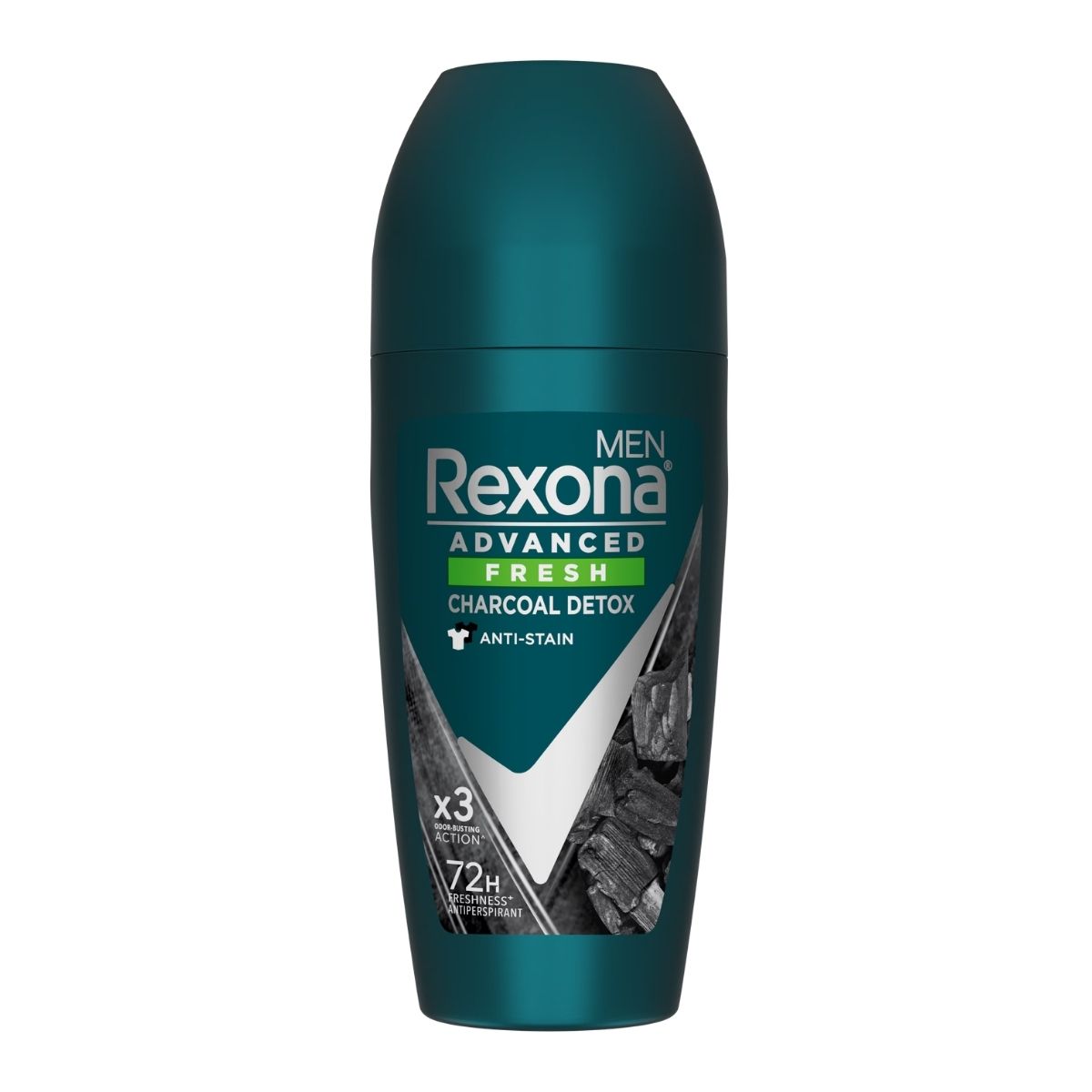 [3 for $12] Rexona Men Charcoal Detox Roll-On Deodorant 45ml
