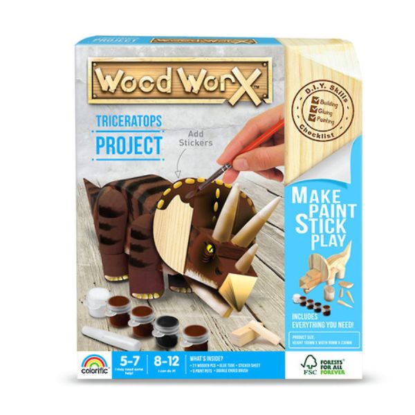Wood WorX Kit Triceratops