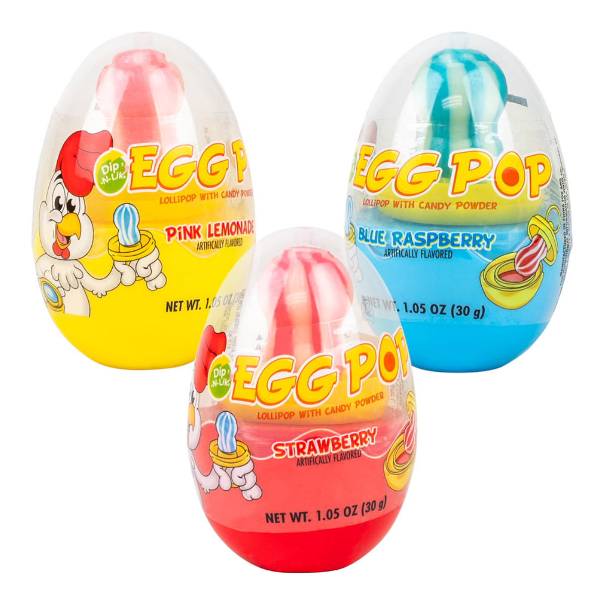 Egg Lollipop Dipper With Sour Powder 30g