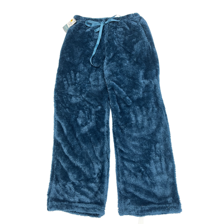 Ladies plush pyjama pants with pockets warm women’s lounge sleepwear sizes 8-18