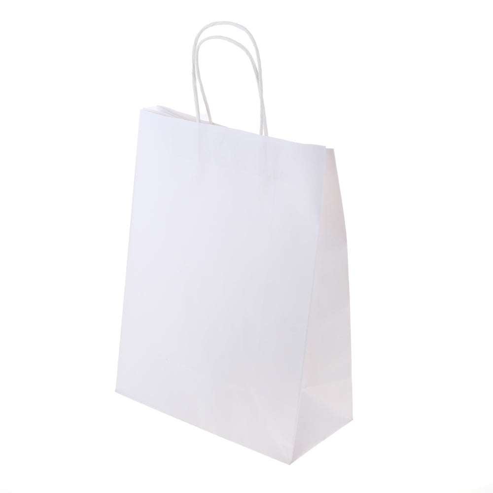 Large White Paper Bags 2pk