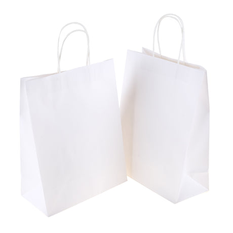 Large White Paper Bags 2pk