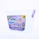 Laundry Liquid Capsule Disc Pods 30pk 4 in 1 – Lavender Fields