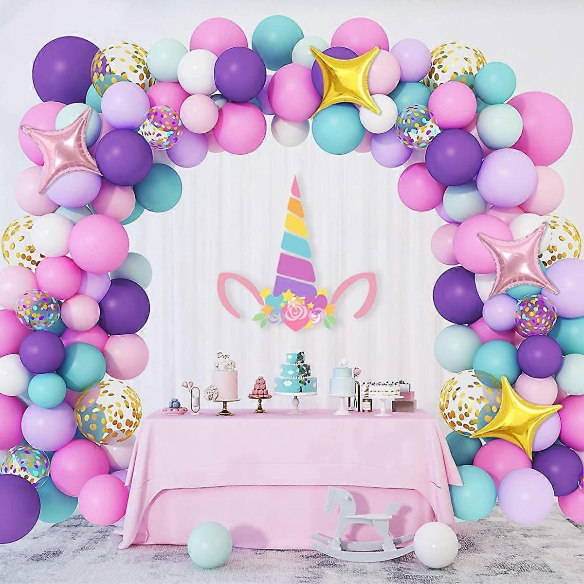 Lavender Balloons – Pastel Macaroon Party Decor