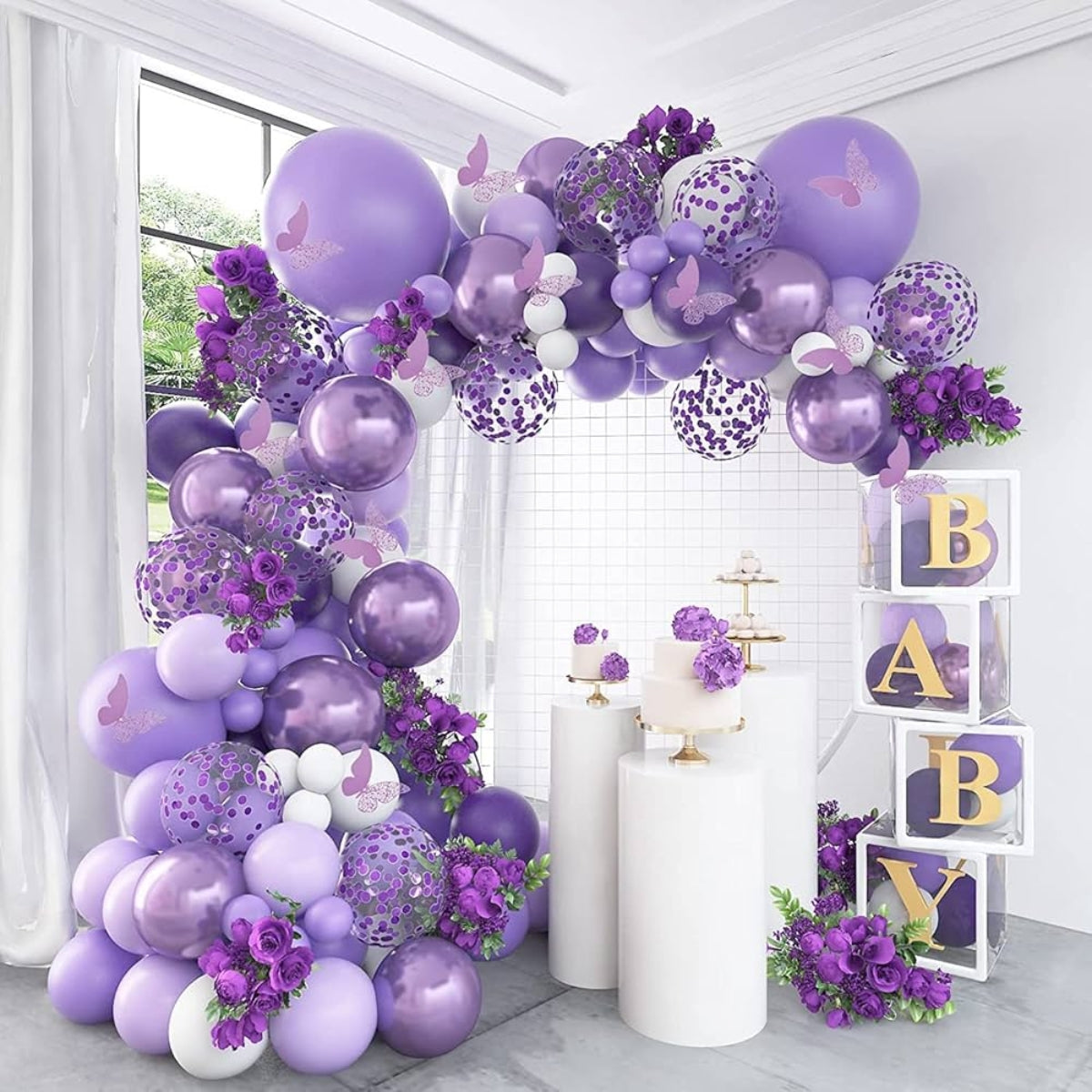 Lavender Balloons 10 Pack – Pastel Party Decor