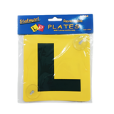 L Plate with Suction Cups Learner Driver Sign NZ