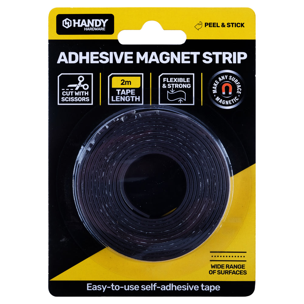 Magnetic Strip Adhesive 2m – Cut to Size