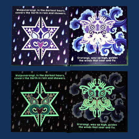 Matariki Glow-in-the-Dark Book 15x15cm