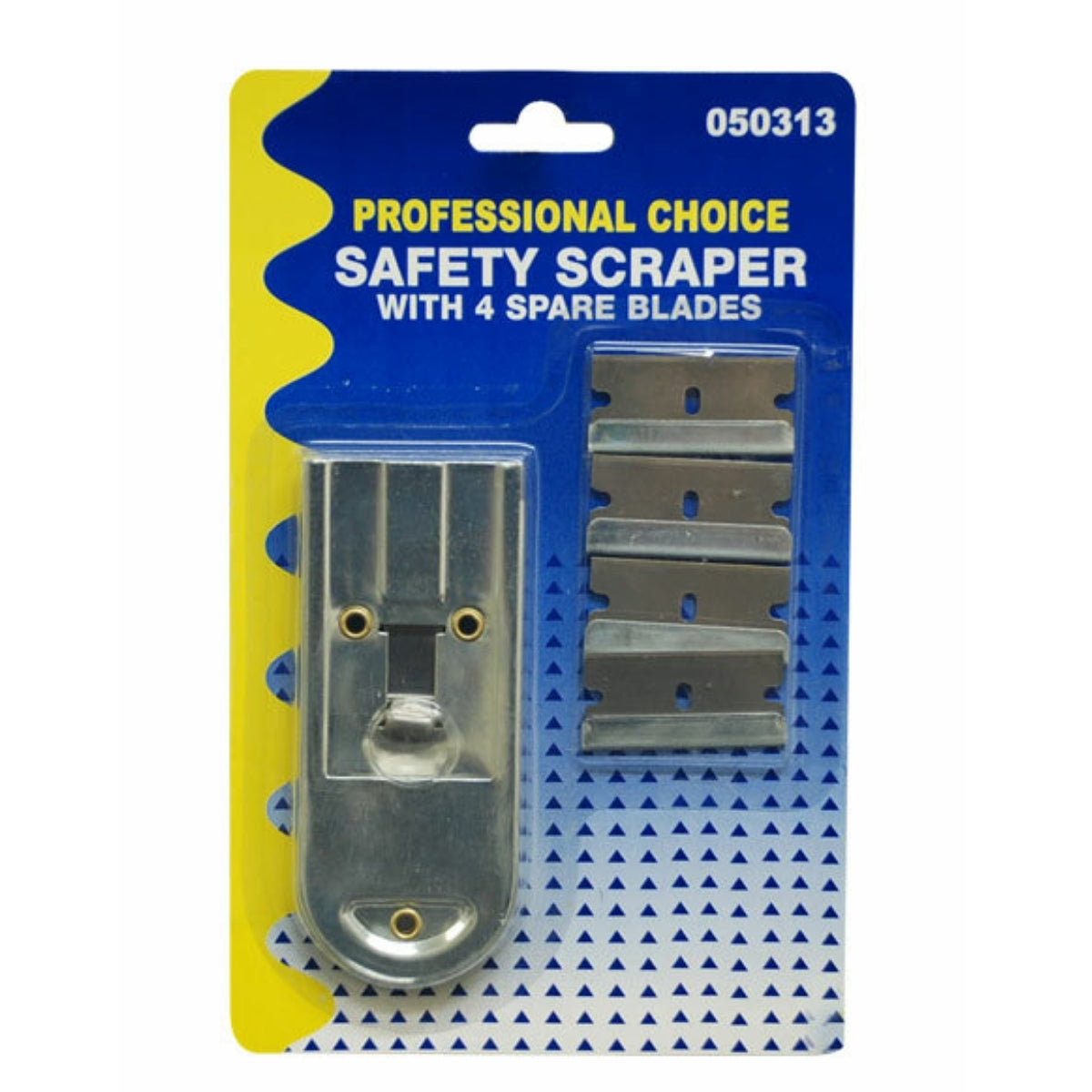 Metal Scraper w/4 Blades