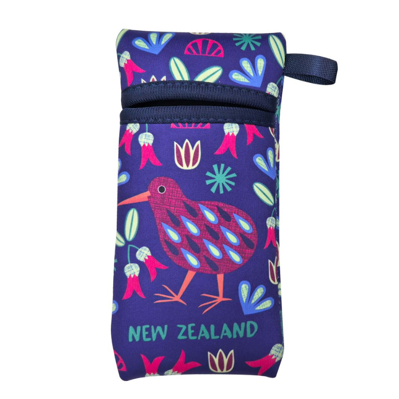 NZ Kiwi Neoprene Sunglasses Case – Protective Eyewear Pouch