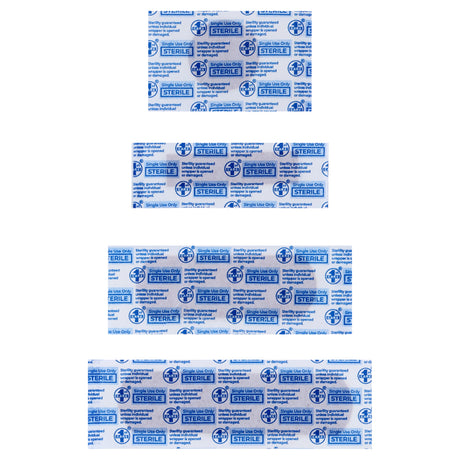 Neon Bandage Strips 50pk – Assorted Sizes