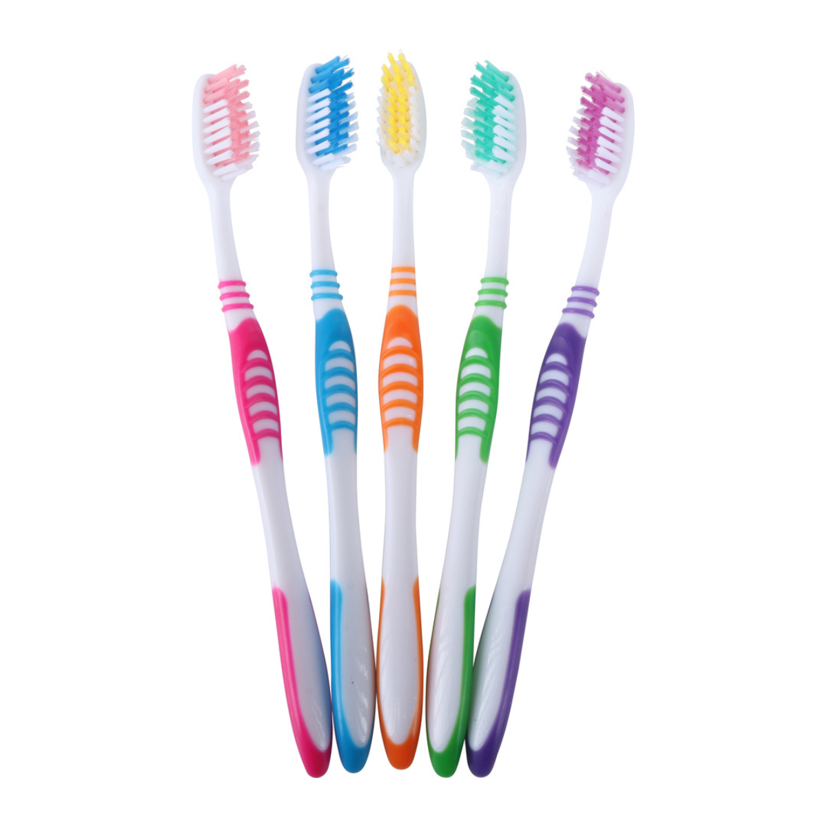 Toothbrush Curved 5pk Medium Bristles