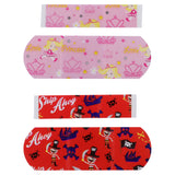 Bandage Strips Kids Assorted Designs &amp; Sizes 50pk - Plastic (PE)