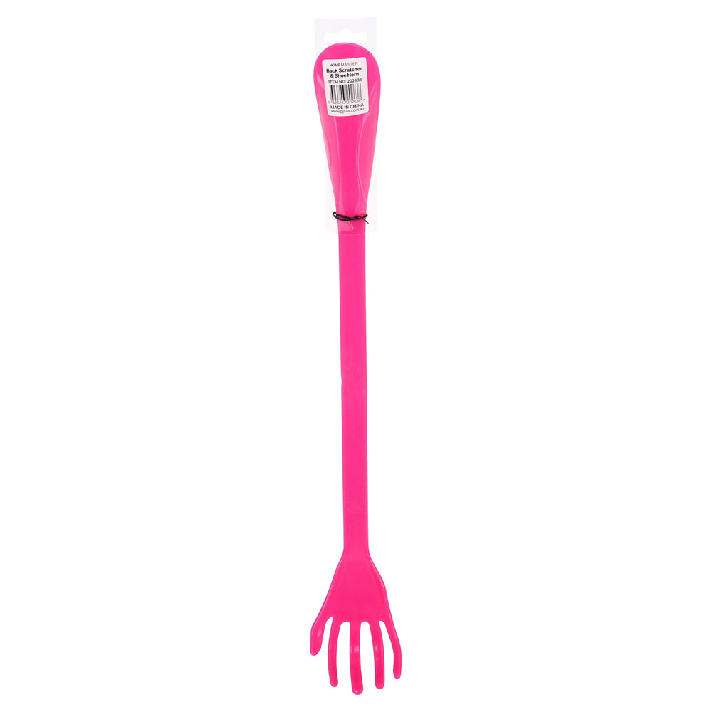 Back Scratcher &amp; Shoe Horn Plastic 49cm