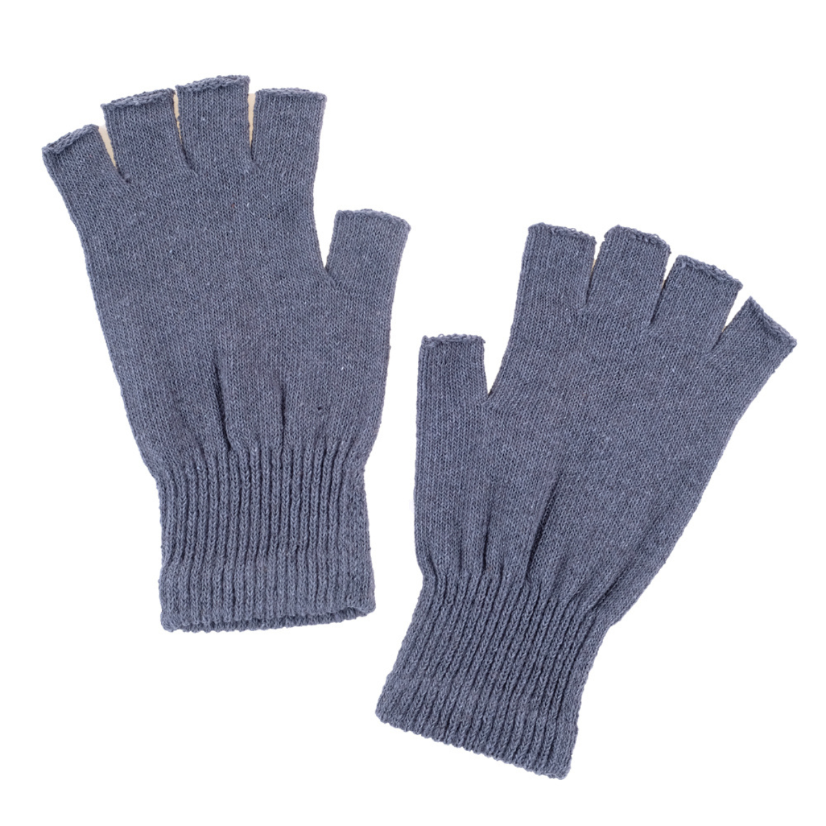 GLOVES FINGERLESS MENS BASIC KNIT