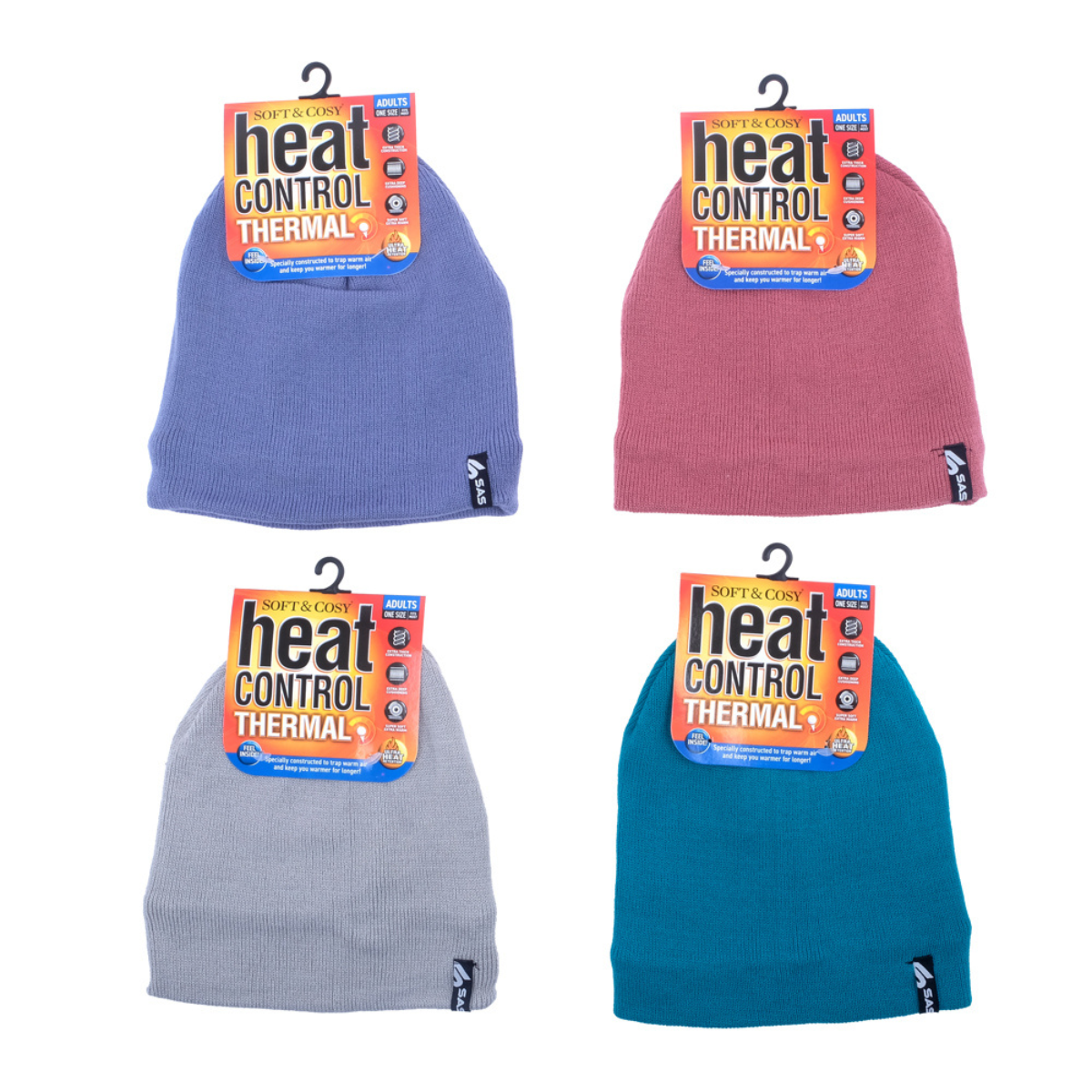 BEANIE WOMENS HEAT CONTROL THERMAL LINED