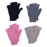 GLOVES FINGERLESS WOMENS BASIC KNIT