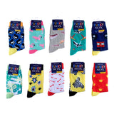 Socks Adults Funky Sox Business Crew Cut