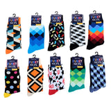 Socks Adults Funky Sox Business Crew Cut