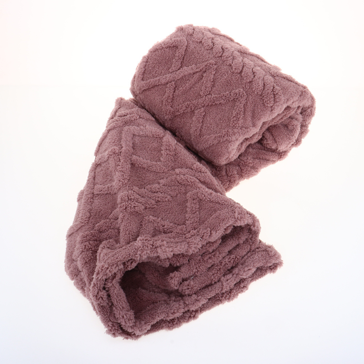 BLANKET CORAL FLEECE EMBOSSED 125CM X 150CM ASSORTED COLOURS