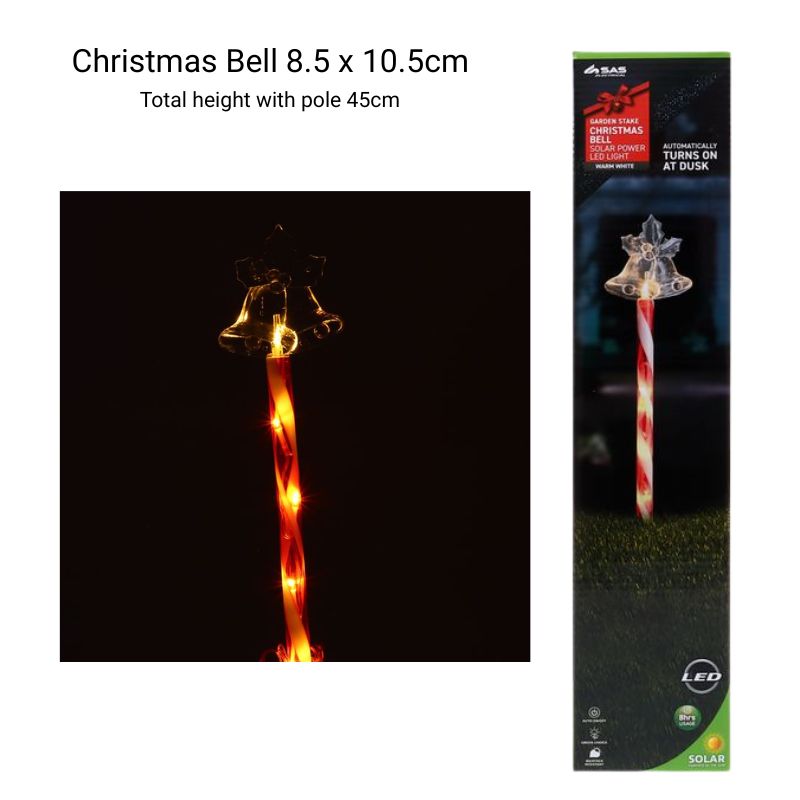 light stake bell 5LED warm white