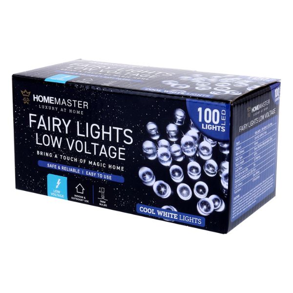 light fairy low voltage 100LED 6.5M cool white