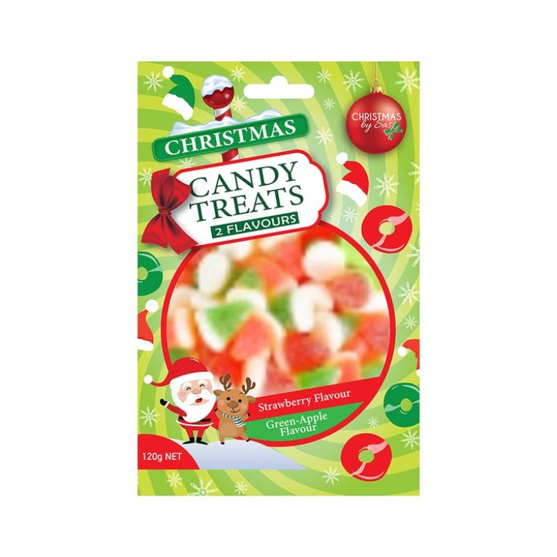 Candy Gummy Santa Hats 120g
