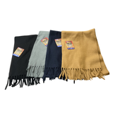 SCARF ADULTS POLAR FLEECE 150CM X 25CM PLAIN