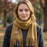 SCARF ADULTS POLAR FLEECE 150CM X 25CM PLAIN