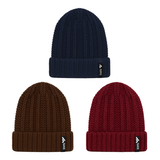 BEANIE WOMENS HEAT CONTROL THERMAL LINED CHUNKY RIBBED KNIT
