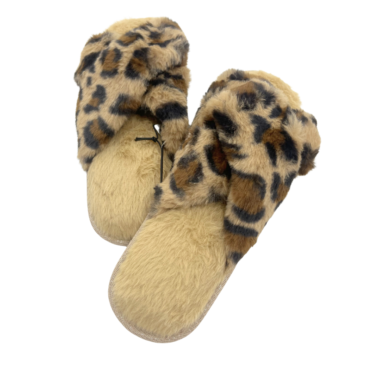 Slippers Womens Slip On Open Toe Animal Print